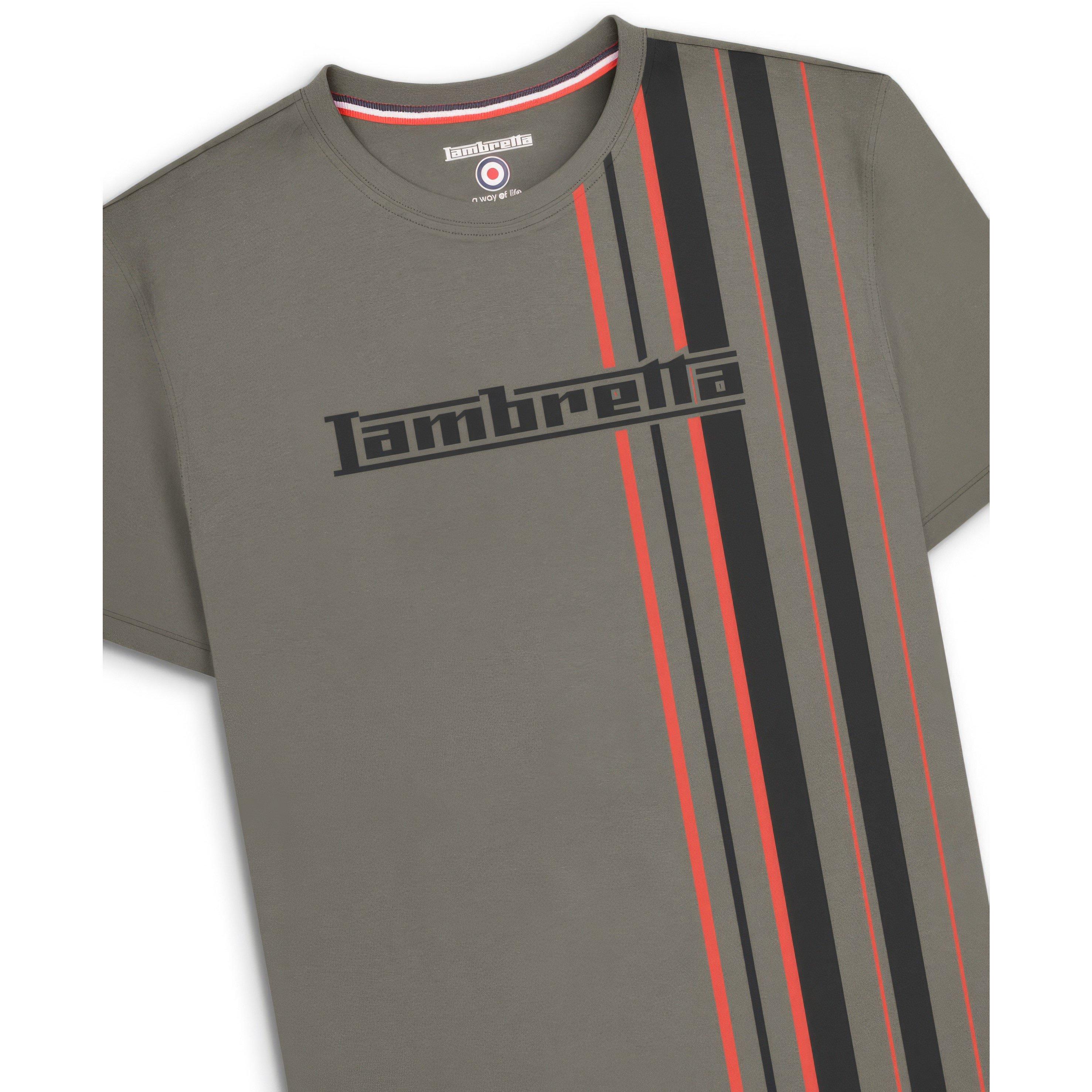 Lambretta Racing Stripe Tee
