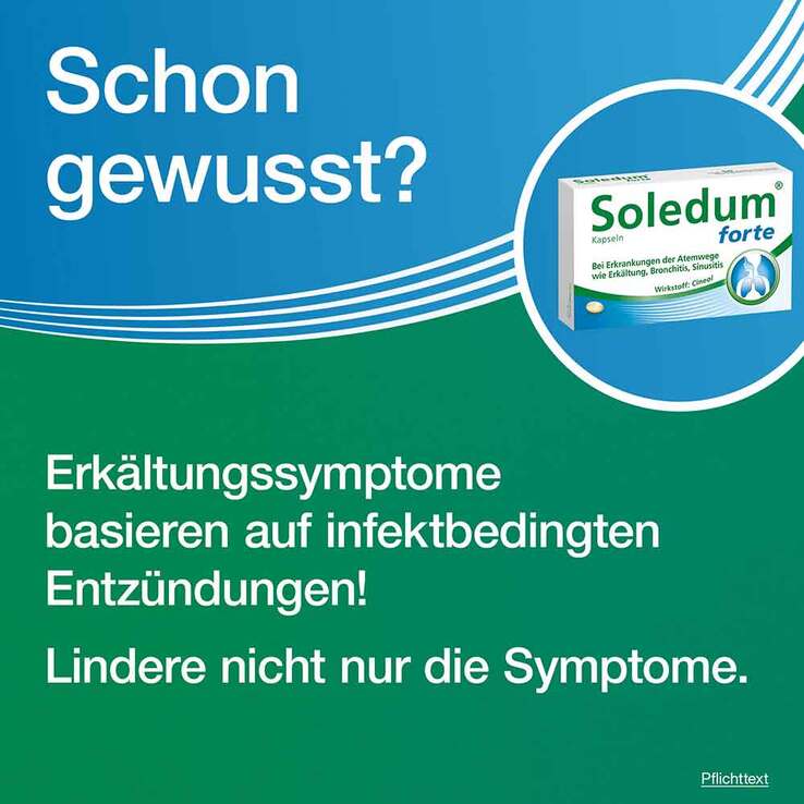 Soledum Kapseln forte, 100 St