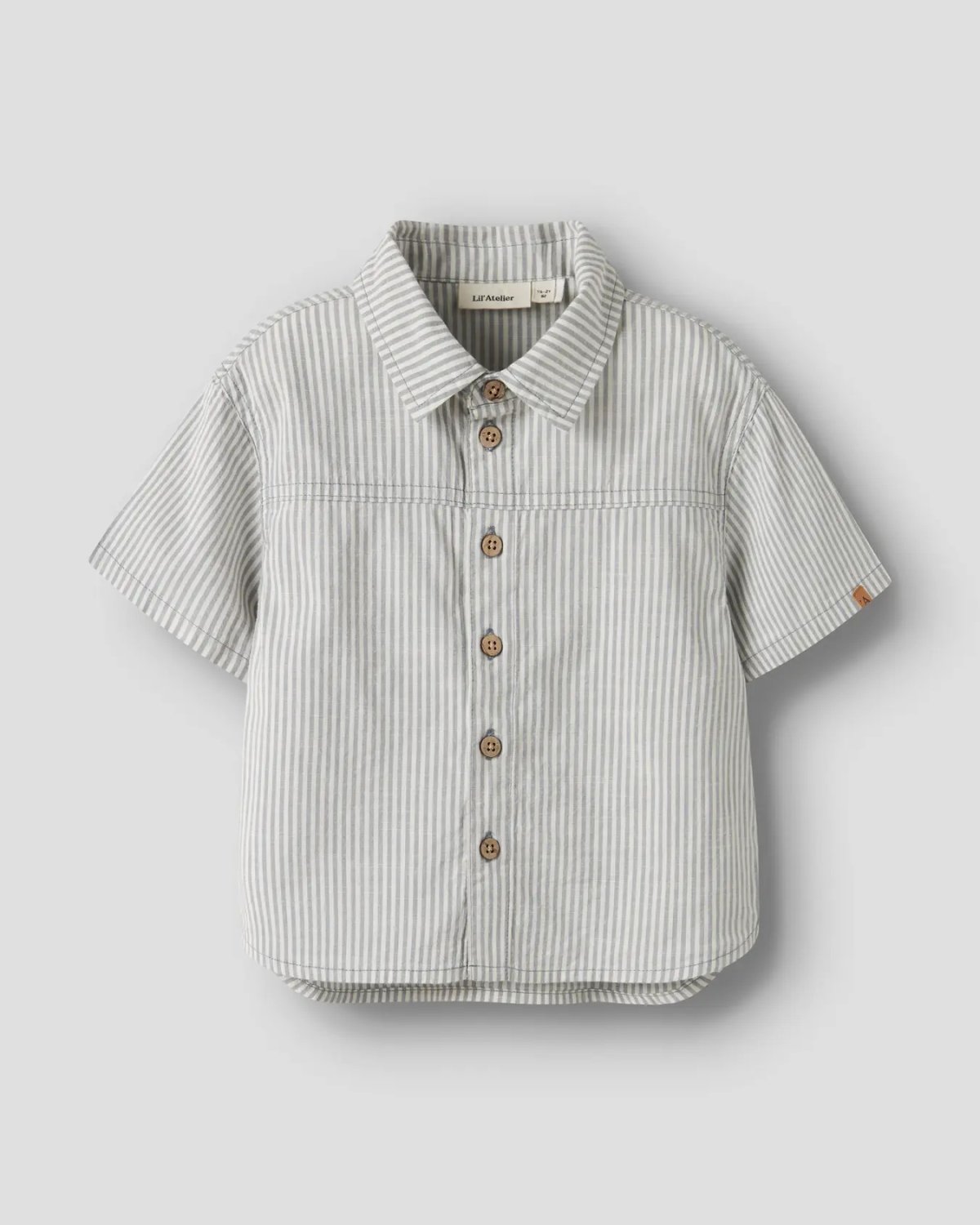 Skjorte Barn Barn – Øko Bomull, Viscose | NMMDARKO SS LOOSE SHIRT LIL