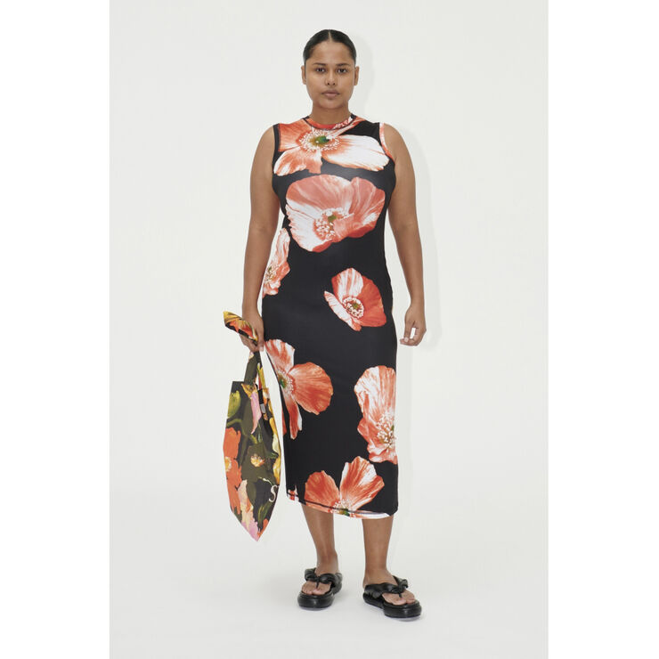 Stine Goya SGDanya, 2063 Stocking Jersey Opium poppies