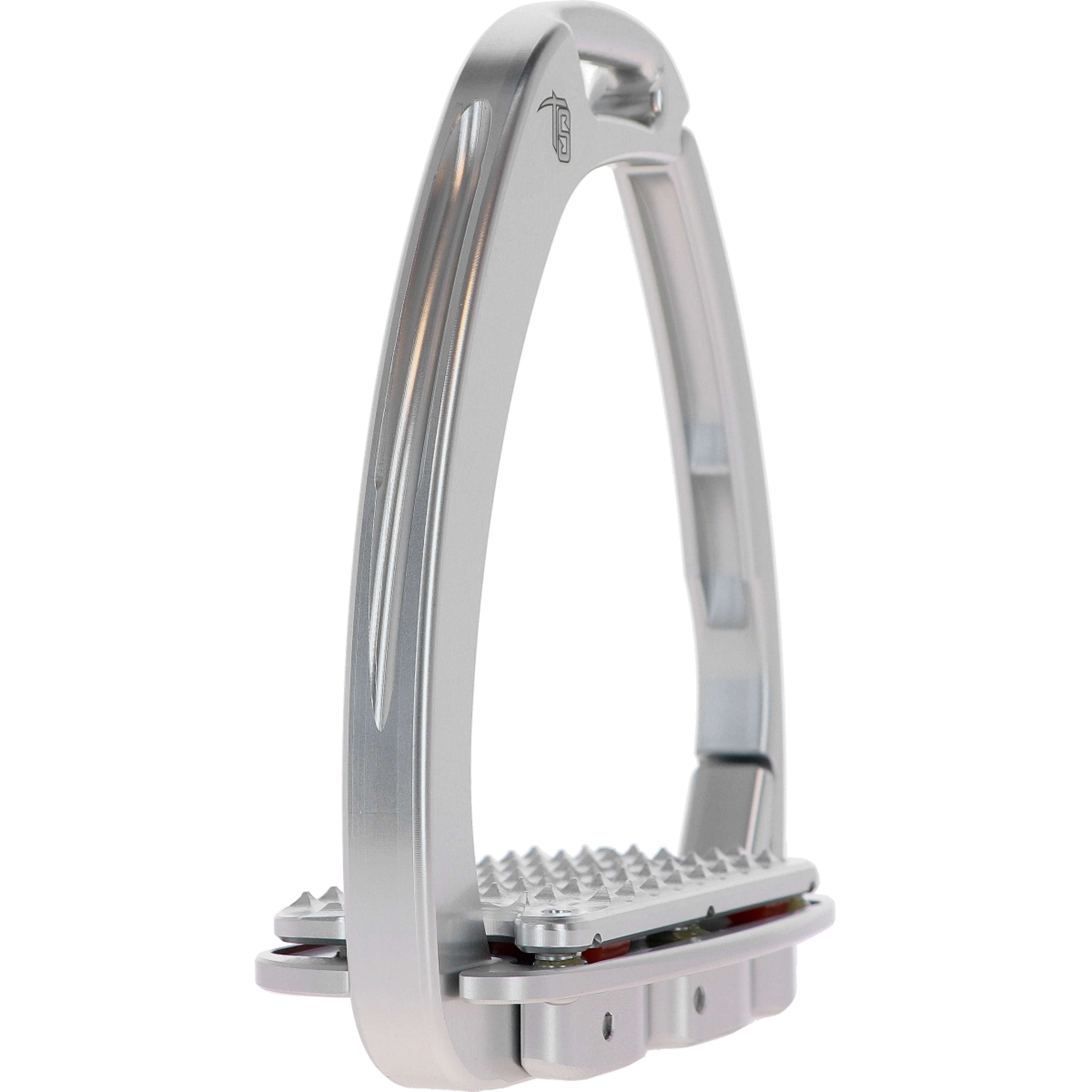 Tech Stirrups Stijgbeugels Venice Plus Swarovski Dressuur Zilver/Zilve