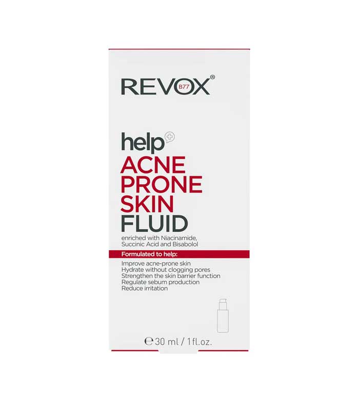 Revox - *Help* - Fluido para pele oleosa e acneica Acne Prone Skin