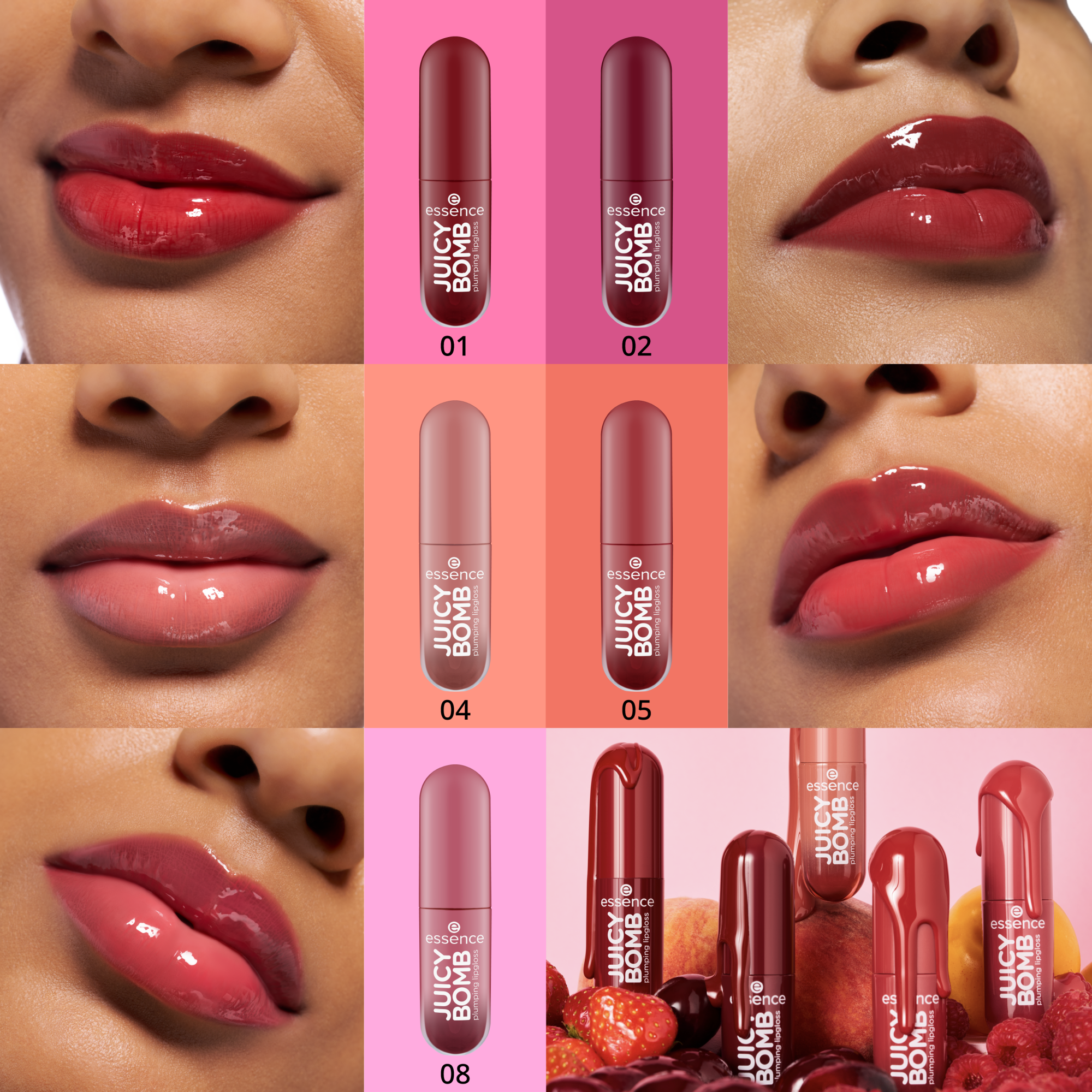 JUICY BOMB plumping lipgloss