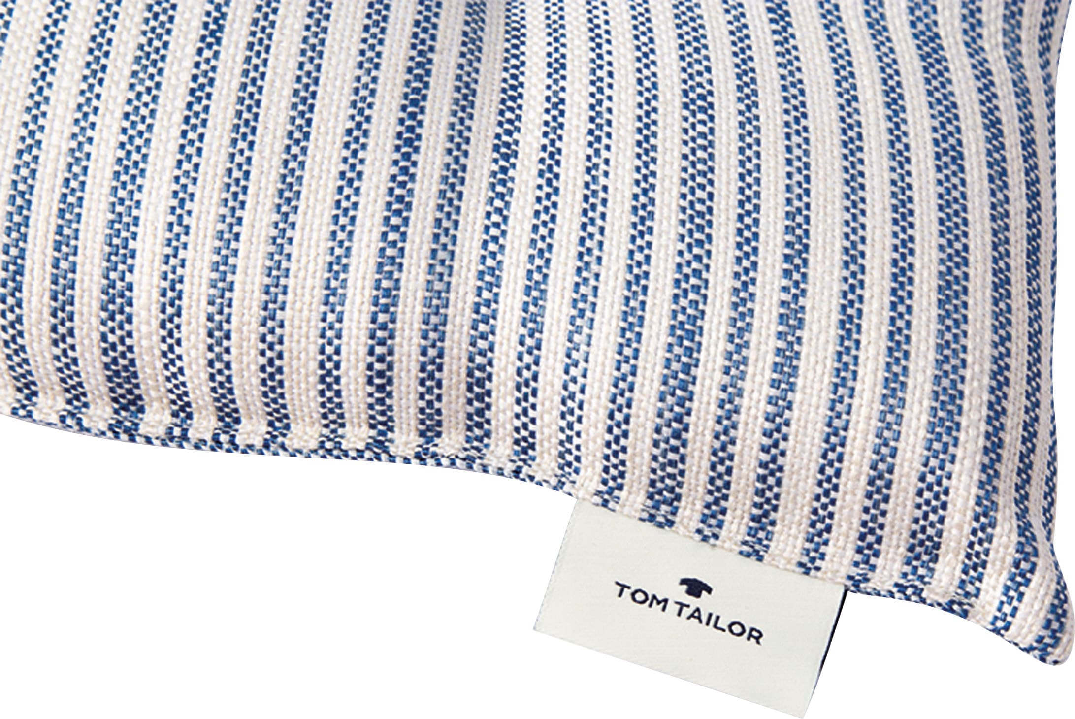 TOM TAILOR HOME Stuhlkissen »Fresh Stripe« mit modernem Nadelstreifendessin