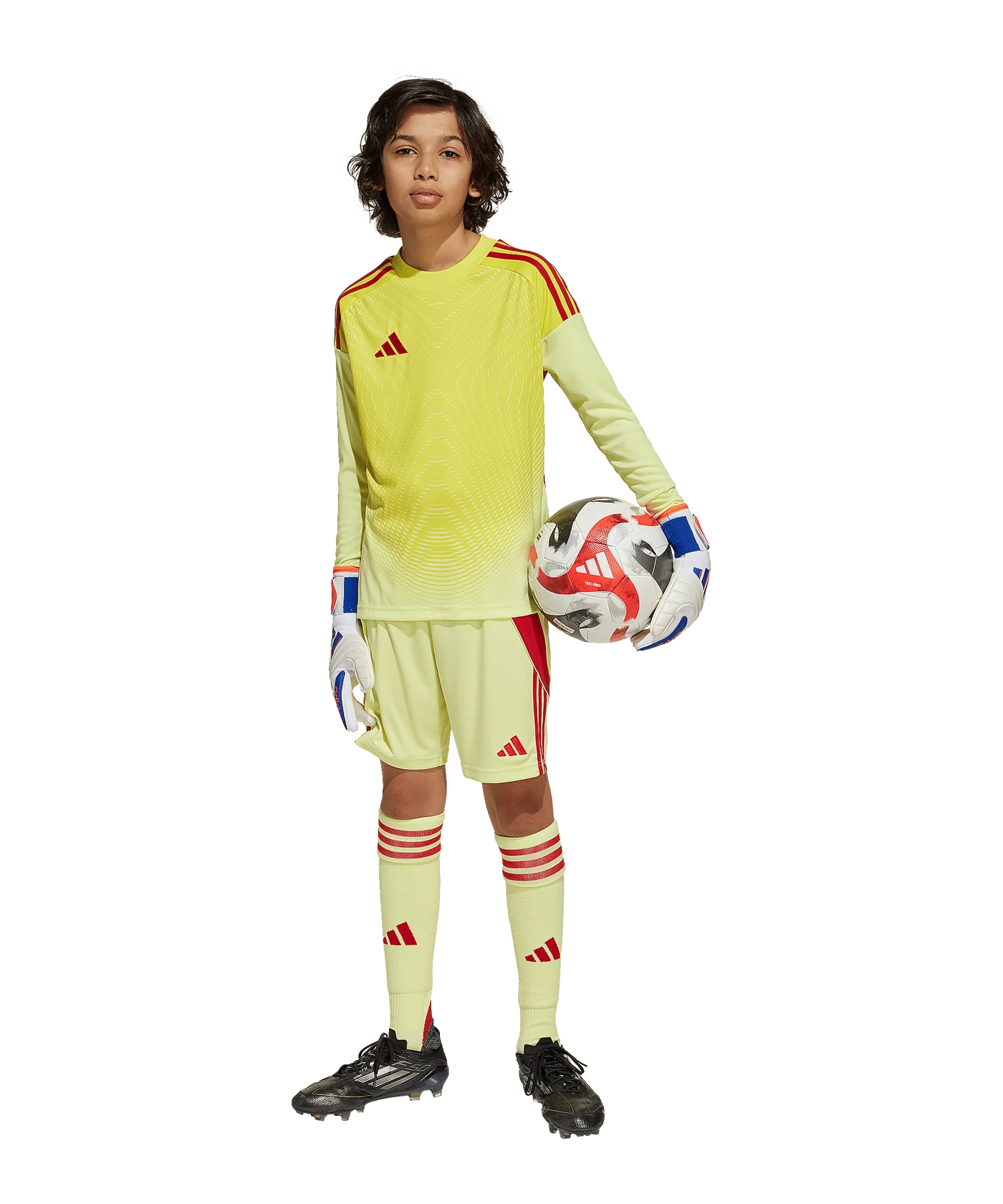 adidas Tiro 25 Competition Torwarttrikot Kids Gelb