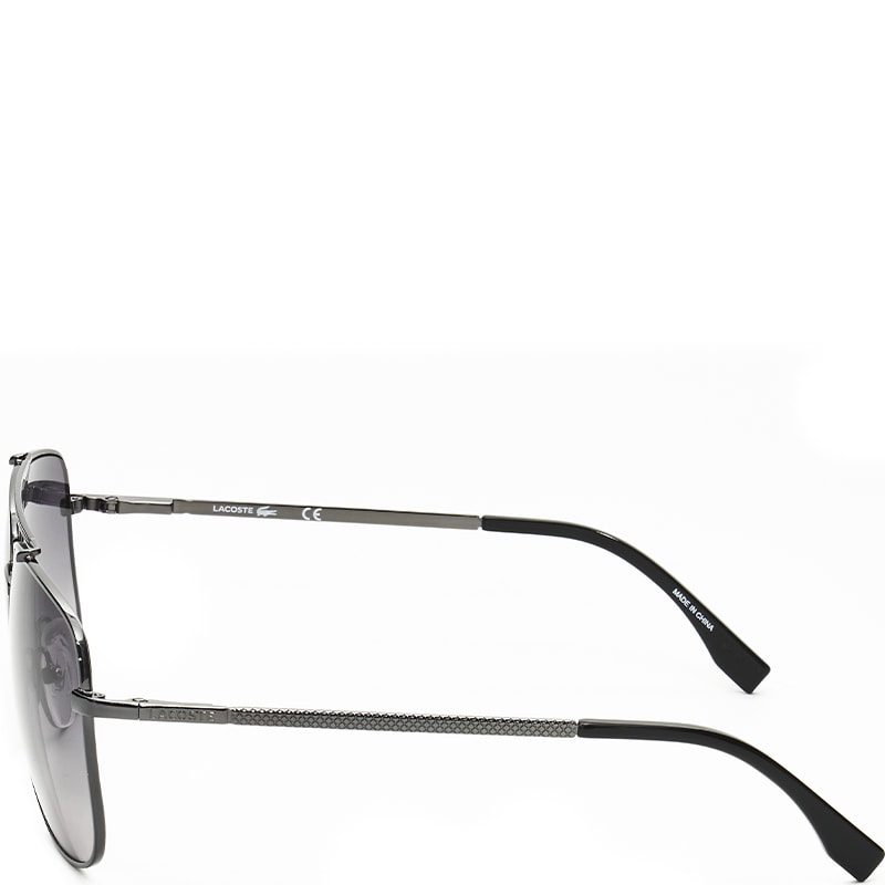 Lacoste - Lunettes de soleil - Catégorie 2 - Homme - Argenté