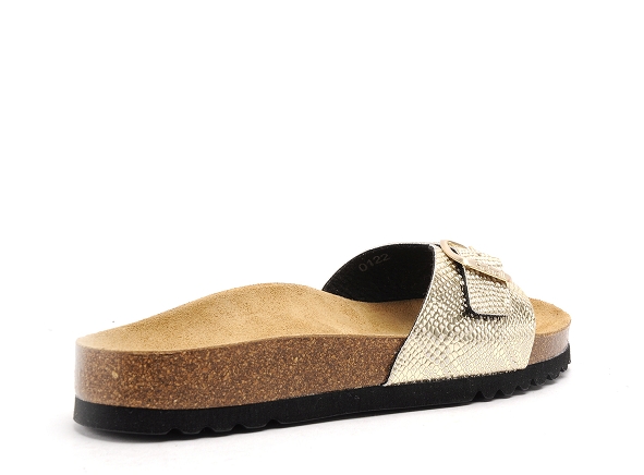 Scholl mules et sabots plats femme estelle 30039 or