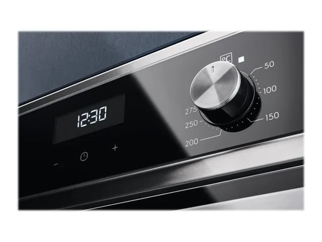 Electrolux SteamCrisp 700 EOC5E70X - Ovn - til indbygning - niche - bredde: 56 cm - dybde: 55 cm - højde: 57.8 cm - med selv-rengøring - Klasse A - rustfrit stål