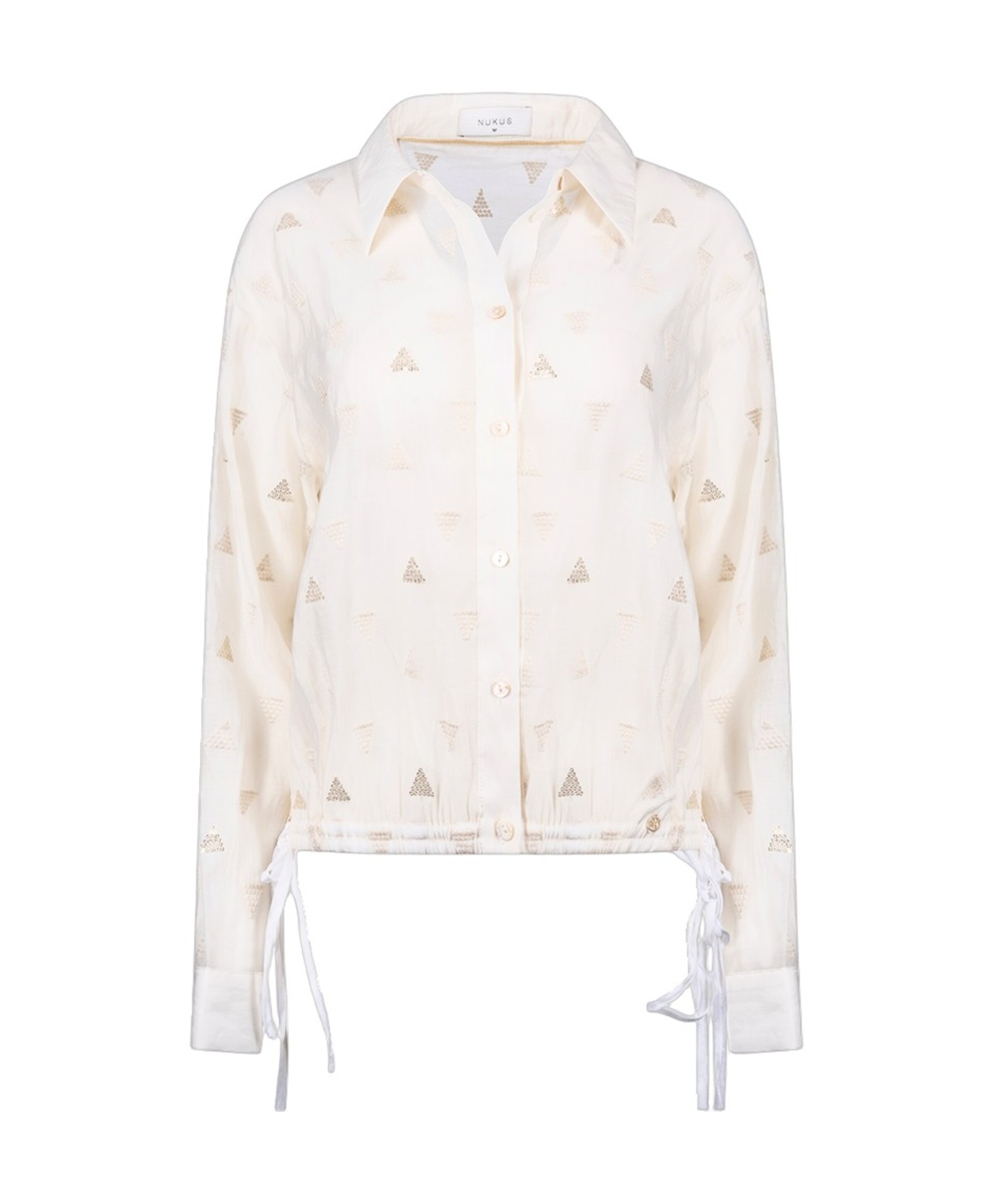 Nukus Dames blouse ecru
