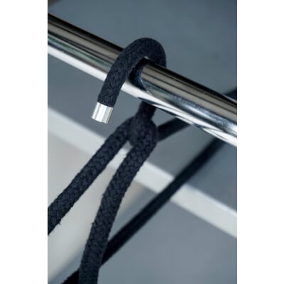 Kleiderbügel Rope Hanger, Schwarz