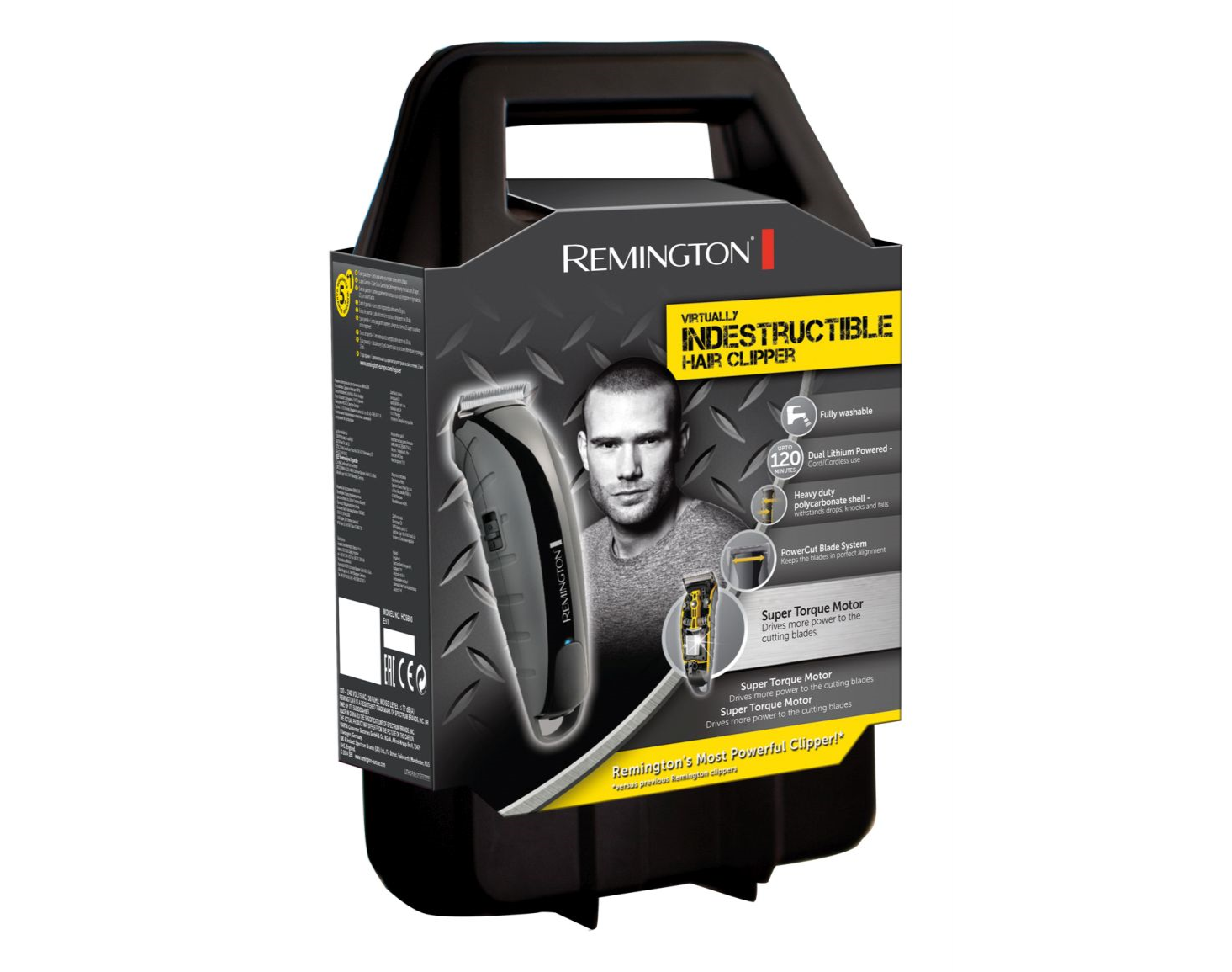 APARADOR DE CABELO SEM FIO REMINGTON HC5880 INDESTRUTÍVEL