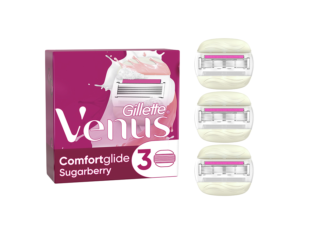 RECARGA DE LÂMINAS COMFORTGLIDE SUGARBERRY VENUS 3 UN