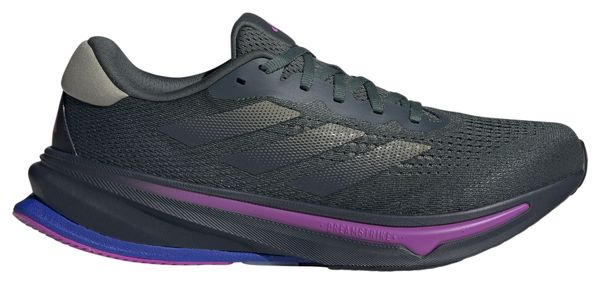 Chaussures Running adidas Supernova Rise Noir/Rose/Bleu Homme