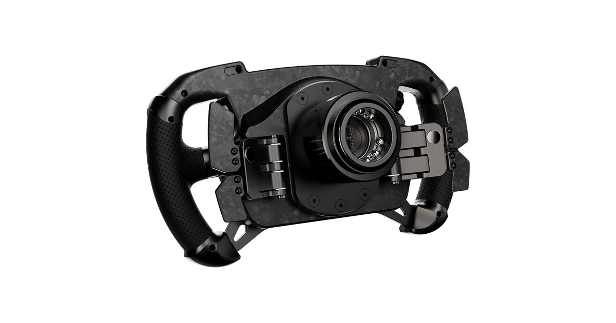 MOZAGS V2P GT Microvezel Leer stuur add-on  (Zwart)