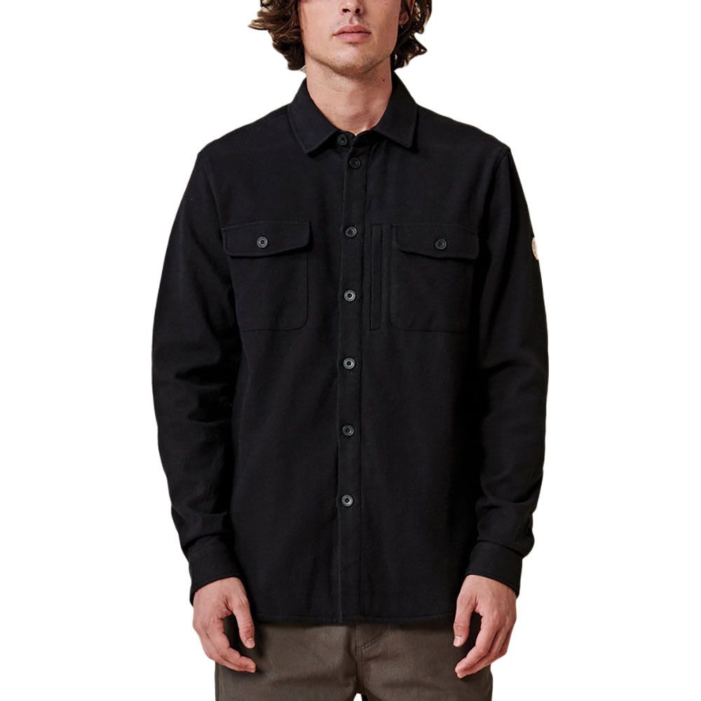 Globe WANDERER - Chemise Homme black