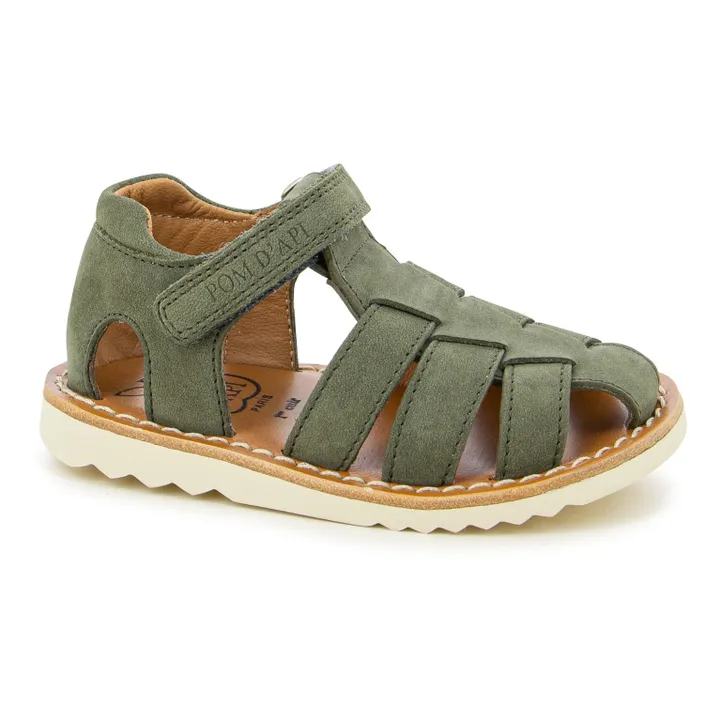 Pom d'Api Sandales Waff Papy | Khaki