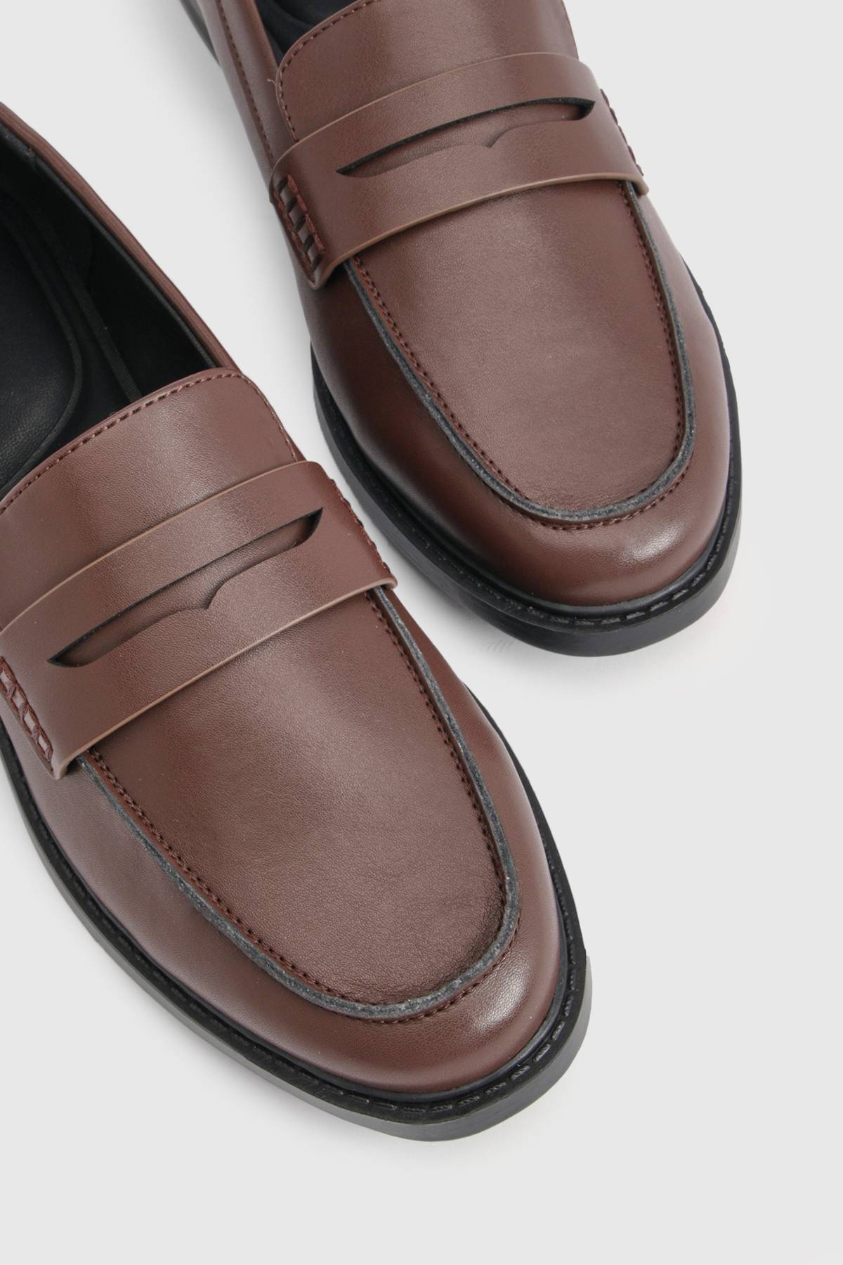 boohoo Mocassins Plats Basiques