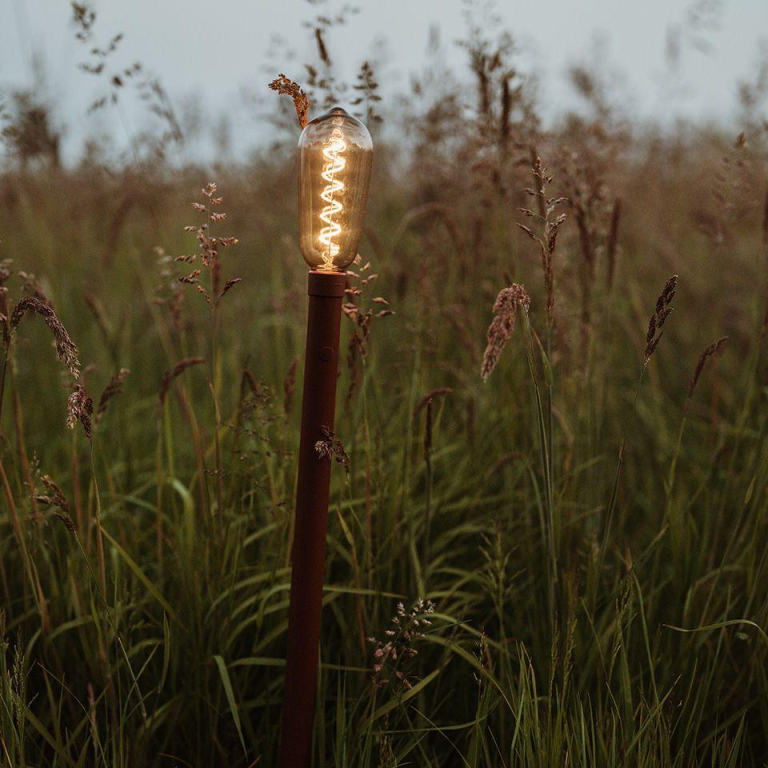 Weltevree Sticklight portable vloerlamp LED oplaadbaar flesgroen