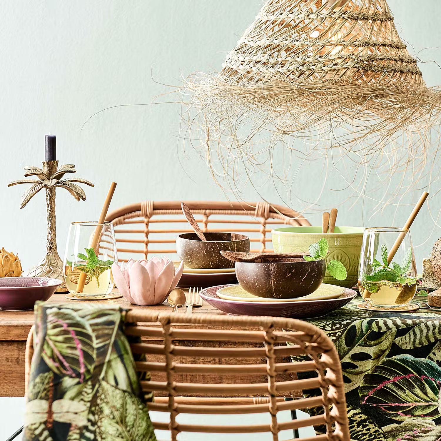 COCONUT Kokosnussschale 4er-Set