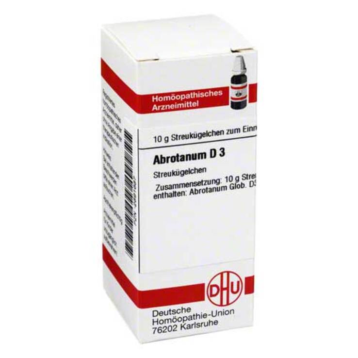 DHU Abrotanum D 3 Globuli, 10 g