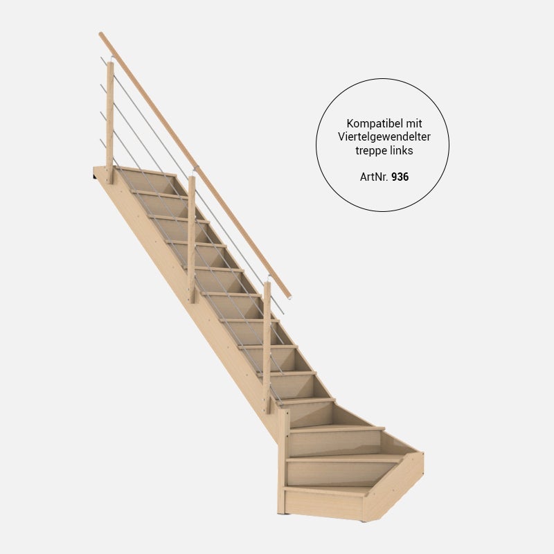 Novah - Stijgtrap 1/4 draai naar links