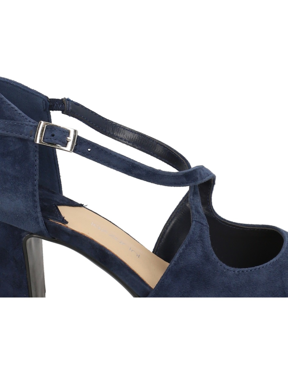 Veloursleder Pumps