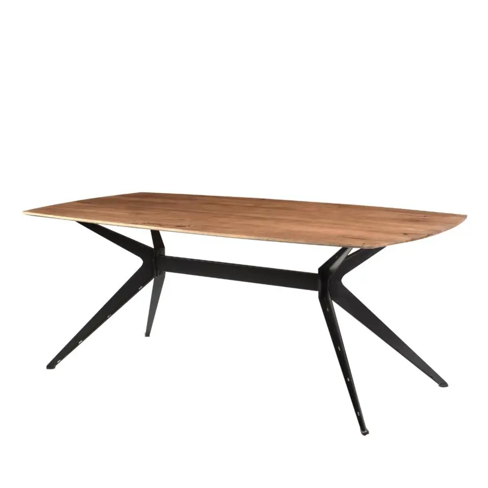 Brix - Eetkamertafel Brix Bjorn - Eettafel- 200cm - Mangohout - Bruin