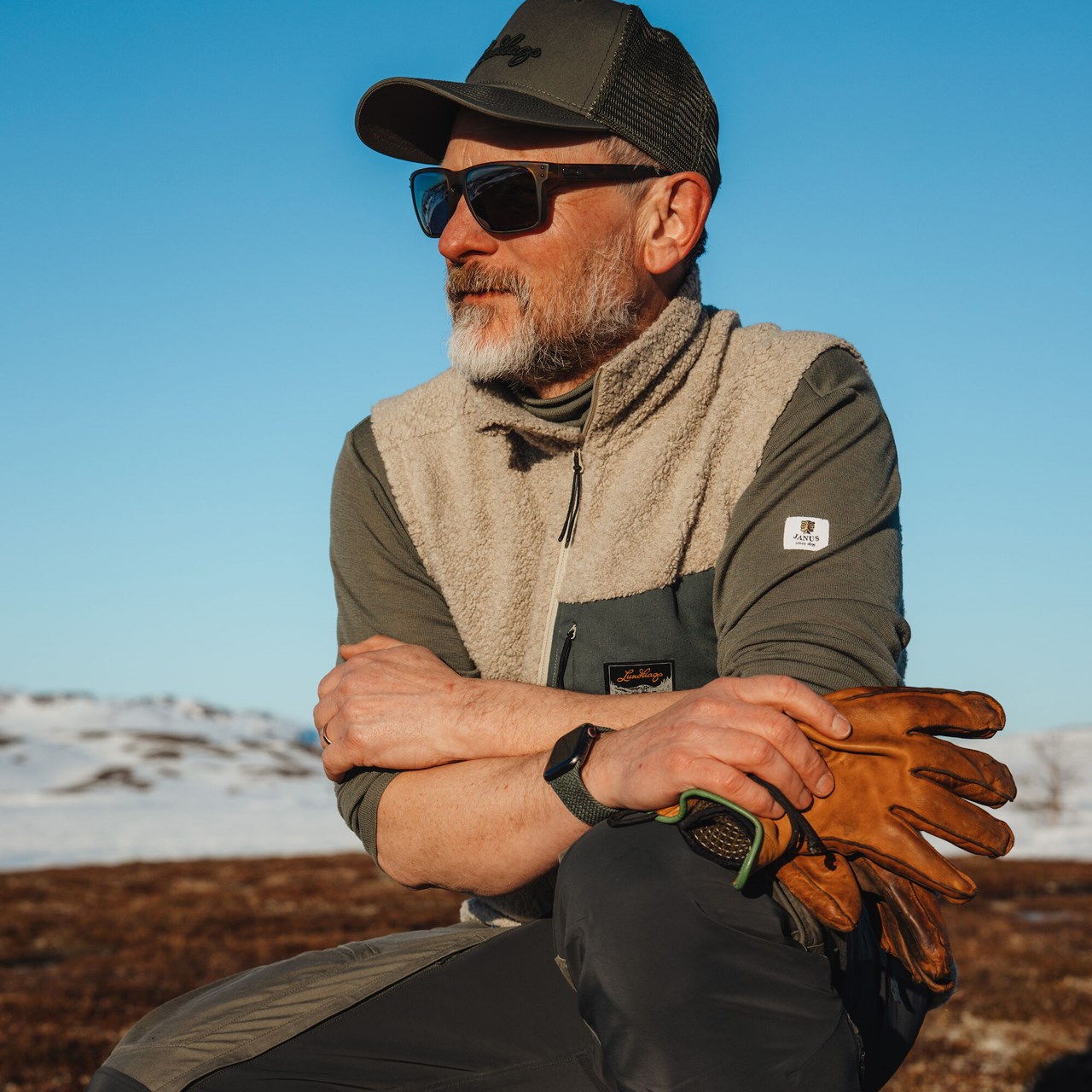 Lundhags Flok Wool Pile Vest, Mann<br>Herlig vest i ullblanding!