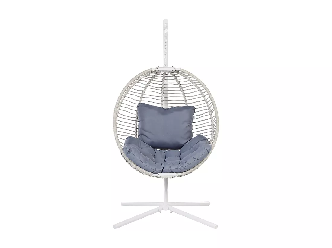 Fauteuil suspendu avec support ARCO Métal Blanc
