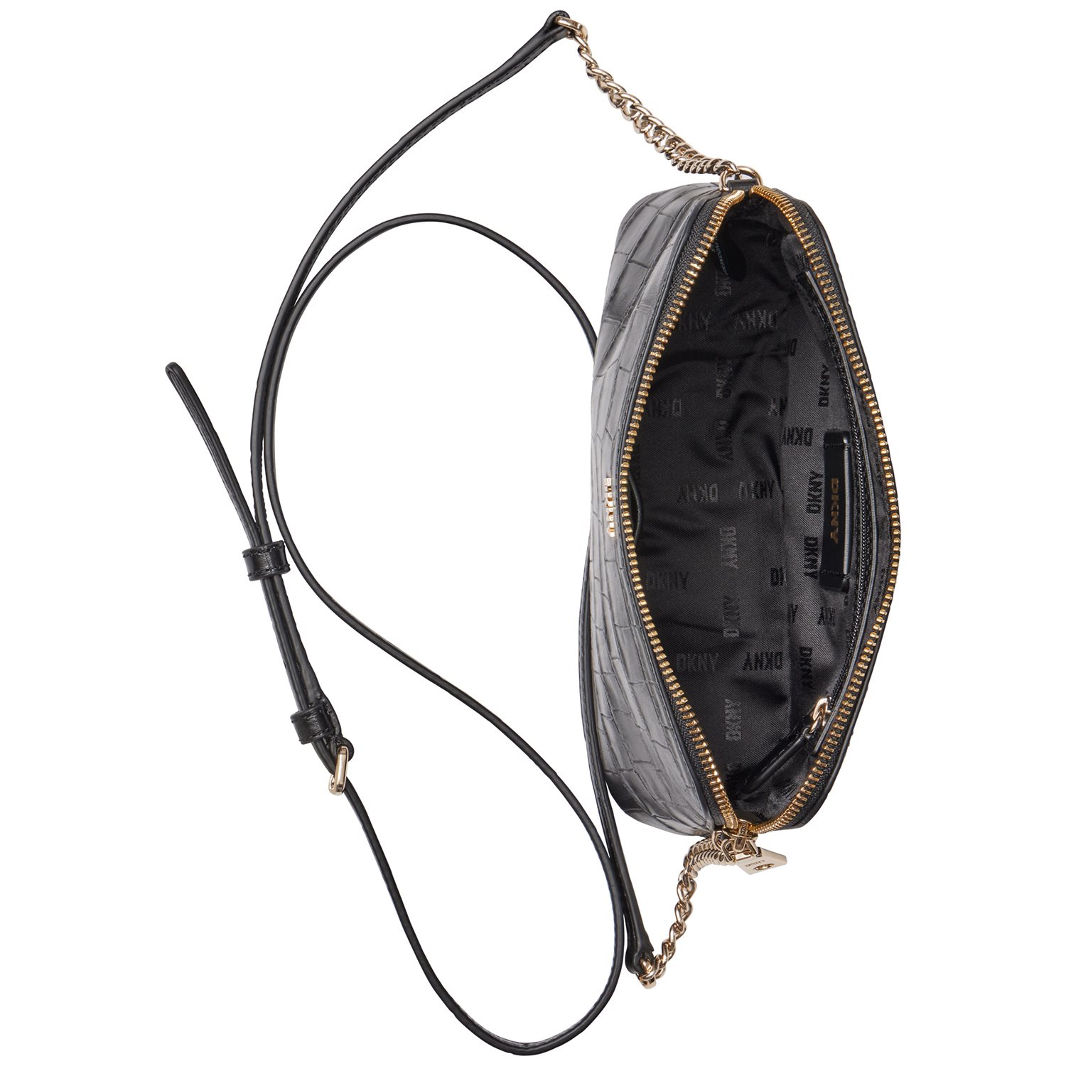 DKNY Bryant Dome Crossbod black/gold
