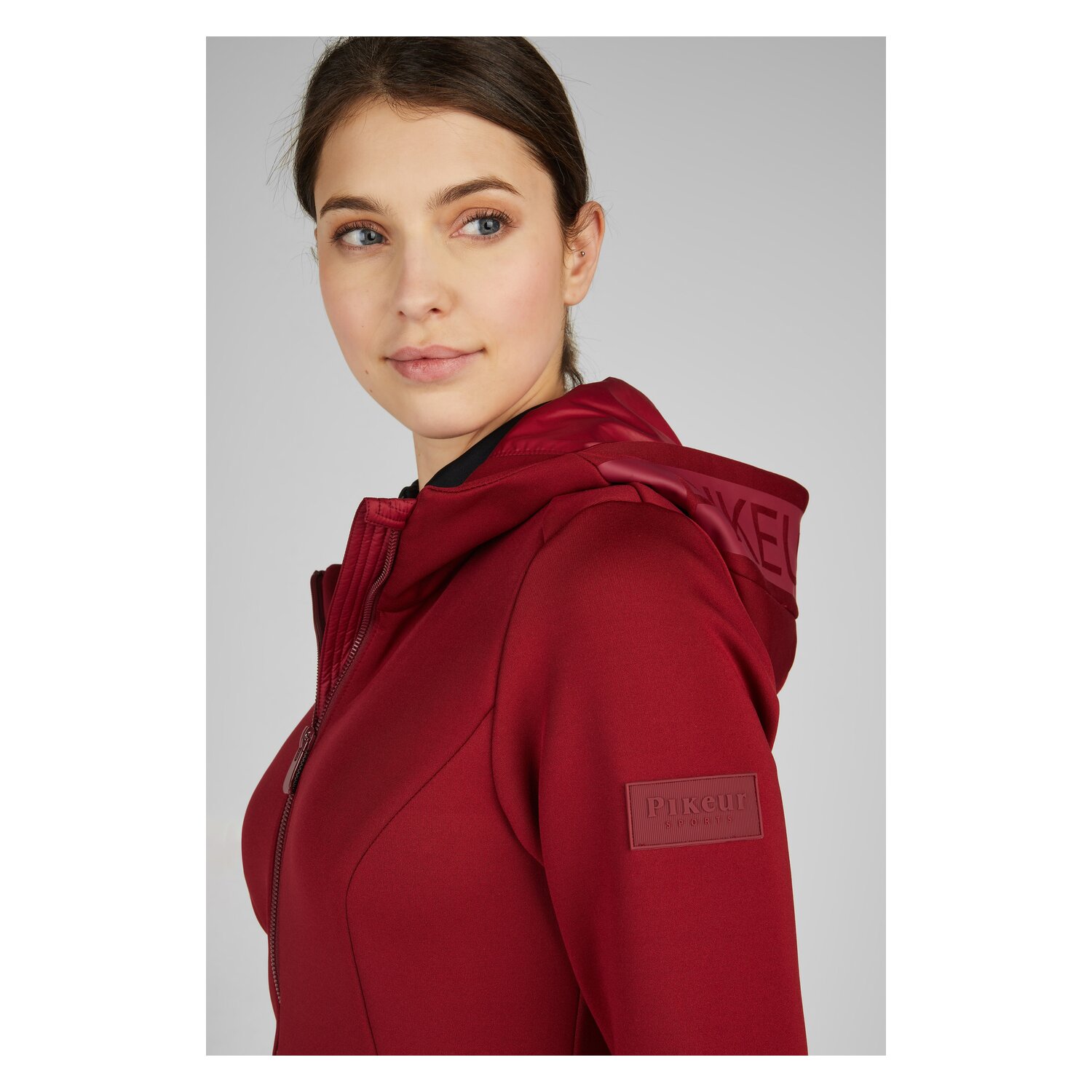 PIKEUR Sports Collection Funktions-Fleecejacke  - rumba red