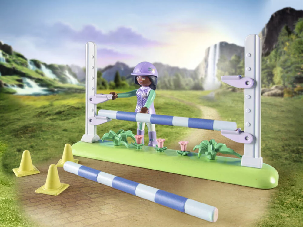 ZOE ET BLAZE AVEC PARCOURS D'OBSTACLES - 71355
