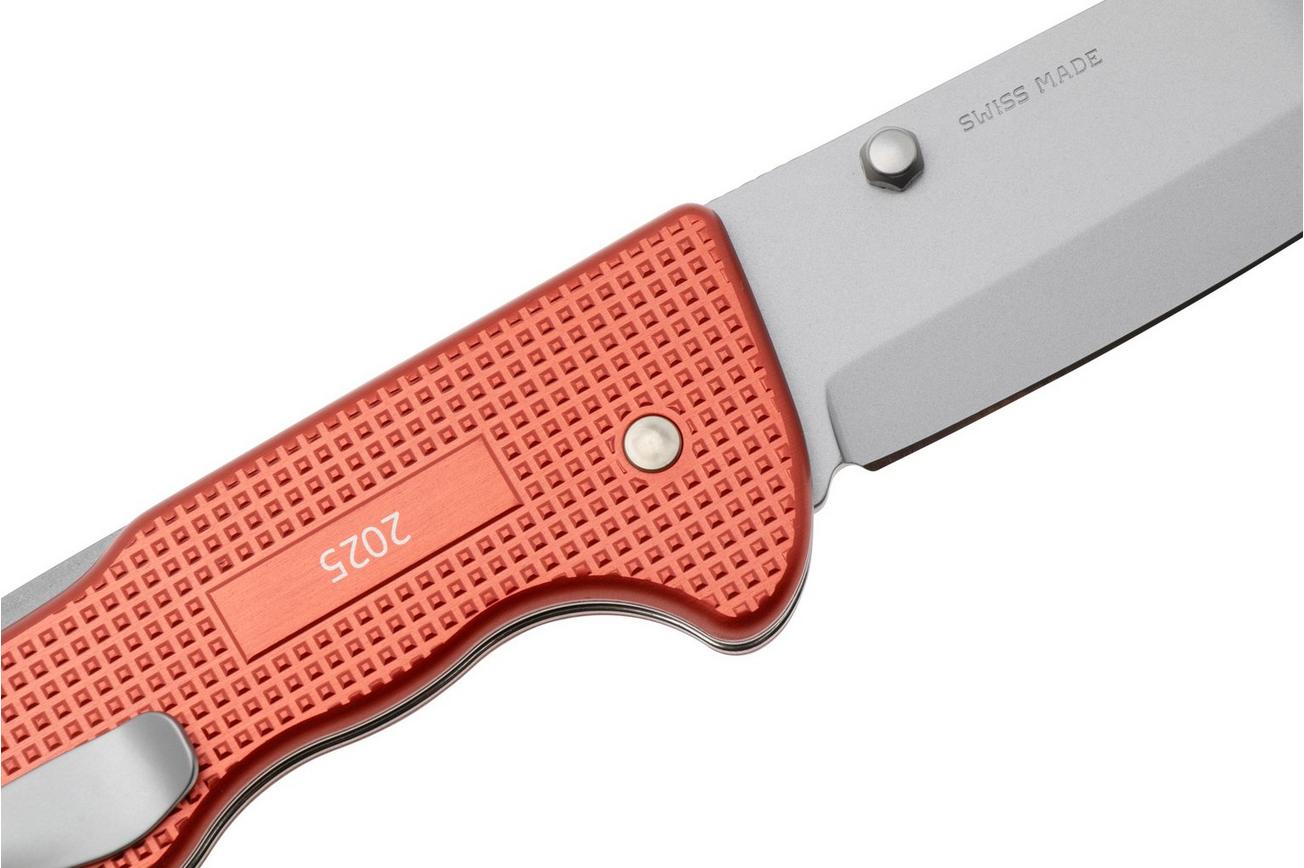 Victorinox Evoke Alox Limited Edition 2025 0.9415.L25, Stone Red, Zwitsers zakmes