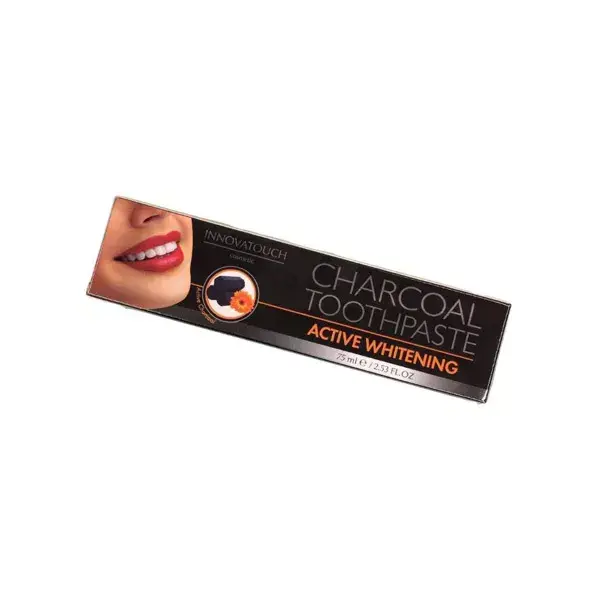 Pasta de dentes Innovatouch com carvão ativado, 75ml
