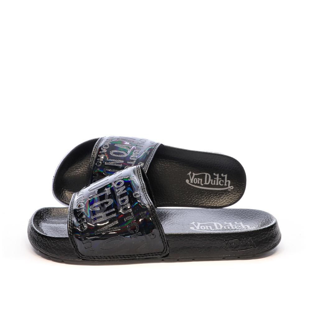 Von Dutch Claquettes Noir Femme Von Dutch 912260