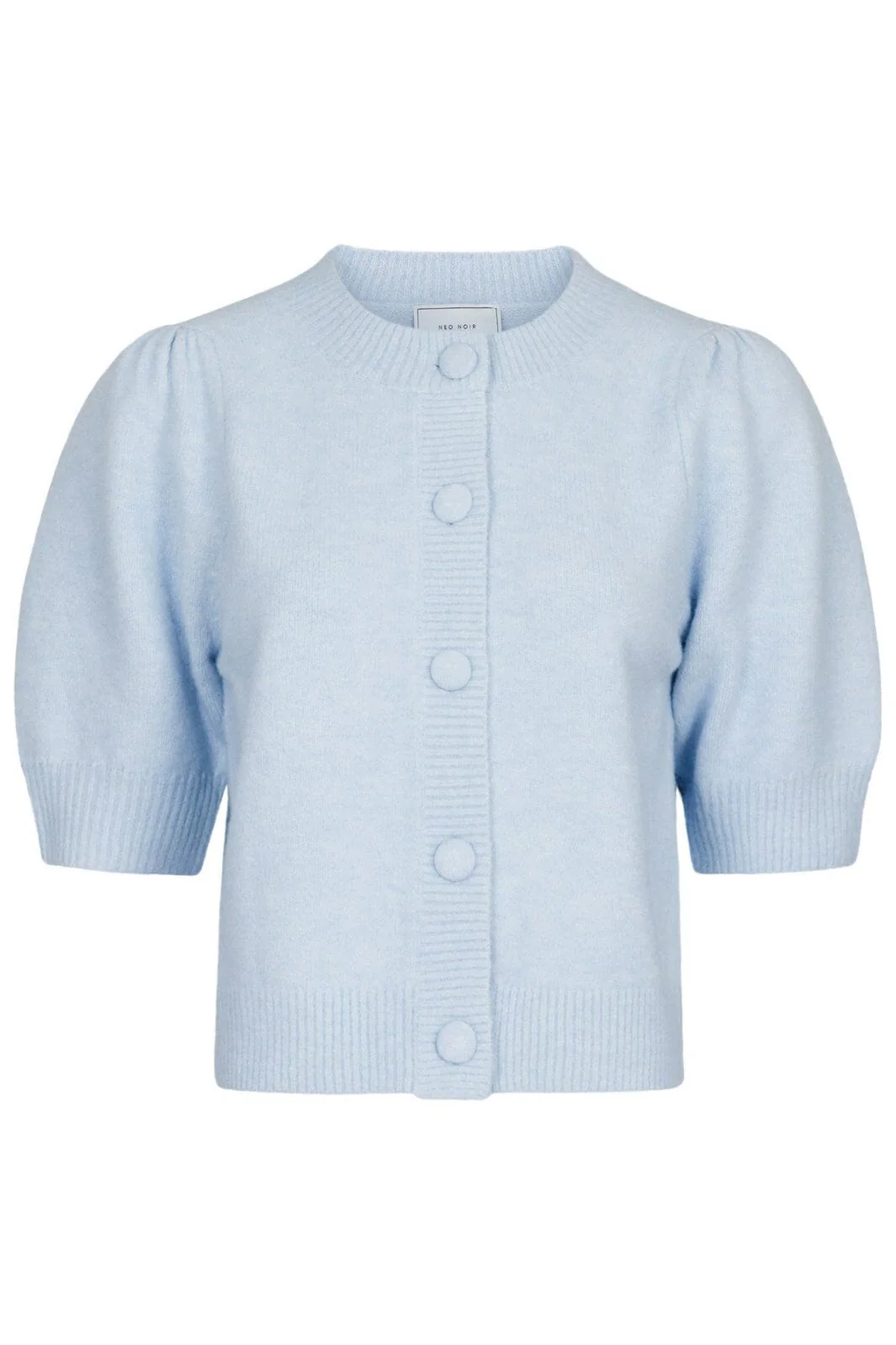 Neo Noir Trudy Knit Cardigan light blue