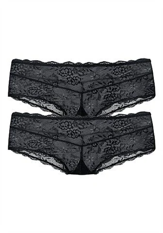 Vivance Panty »Premium Dessous«, 2 Stk. im attraktiven Doppelpack aus edler Spitze