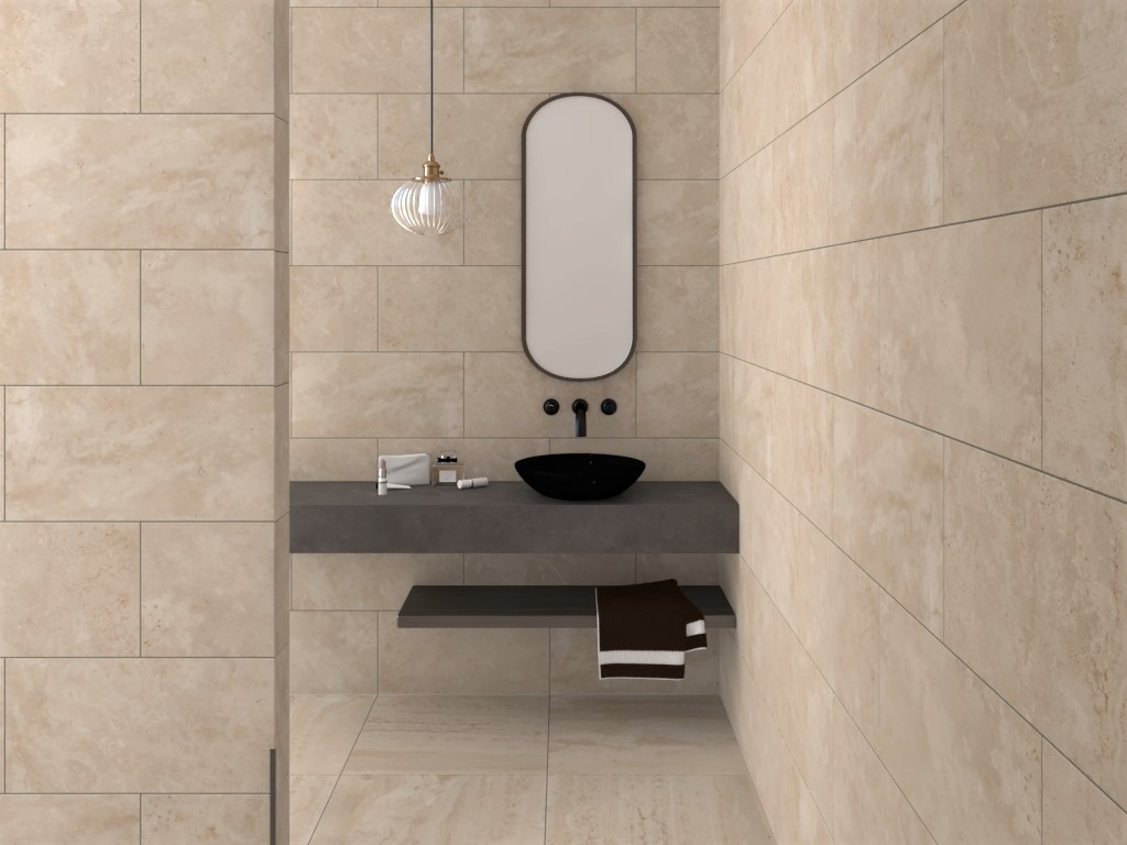 Navale Bayasse vloertegel 30x60cm beige gerectificeerd