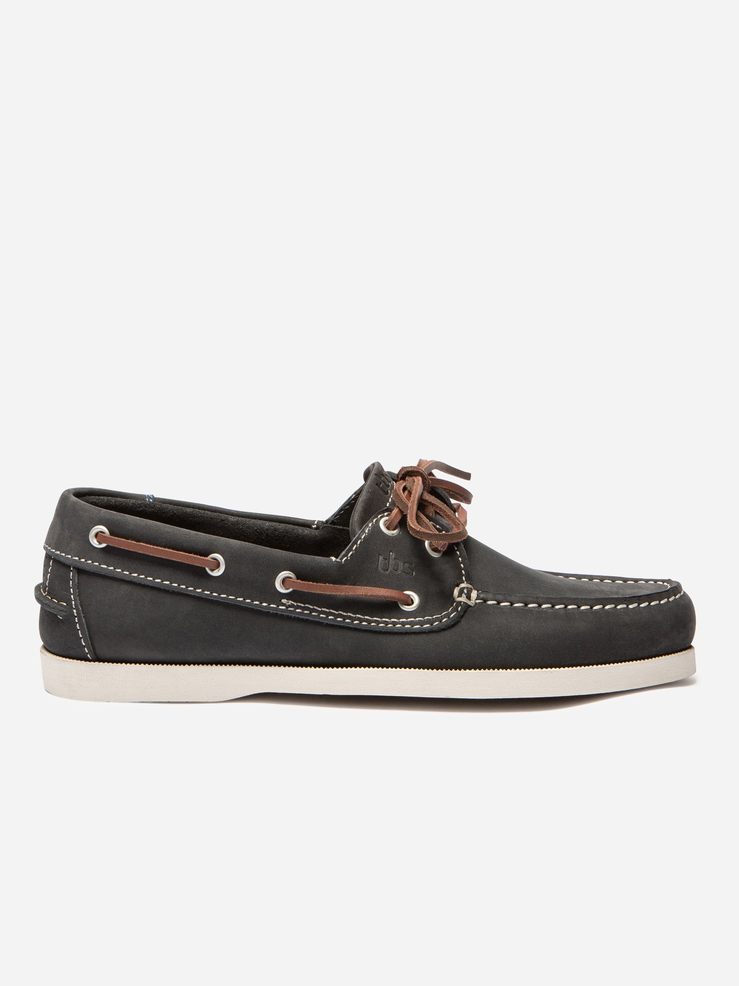 Chaussures Bateau Homme Cuir Nubuck Marine