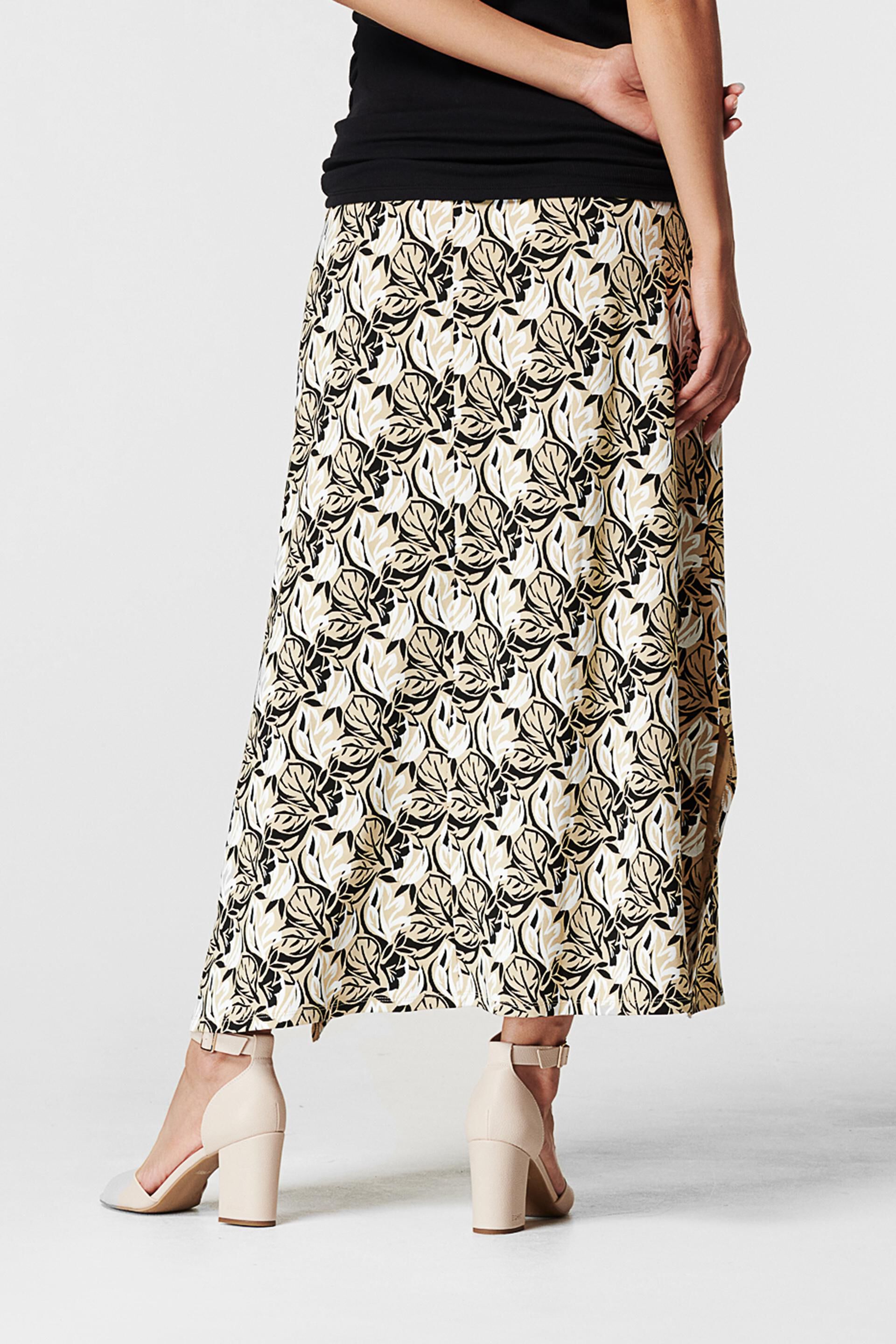 Jupe maxi longueur à motif floral