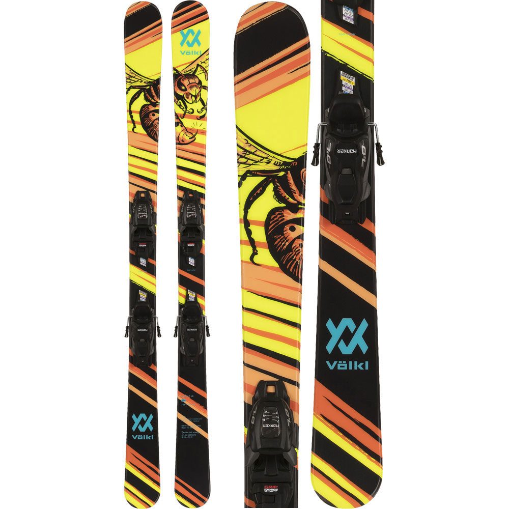 Völkl Mini Revolt JR 23/24 Kinderski inkl. 4.5 vMotion JR Bindung (88-108cm)