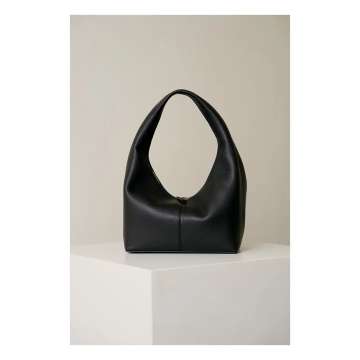 Frenzlauer Sac Panier Cuir | Noir