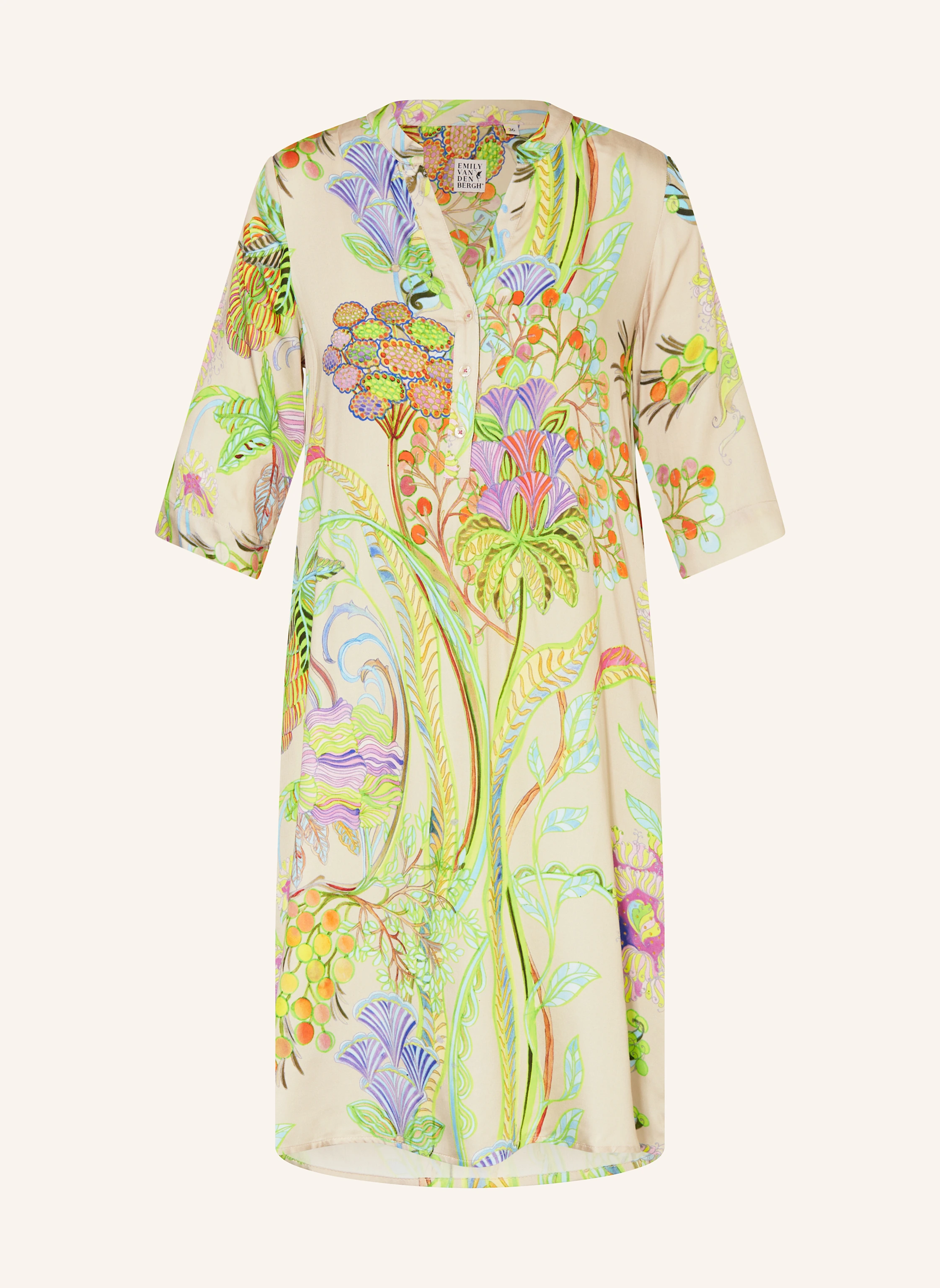 Emily VAN DEN BERGH Kleid mit 3/4-Arm