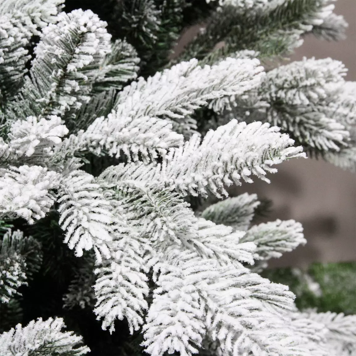 Sapin artificiel de Noël Glorious H180 cm Vert enneigé