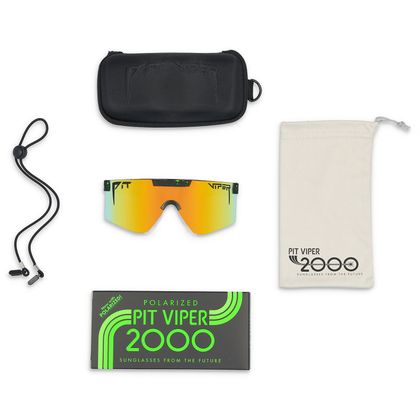 Lunettes de soleil Pit Viper THE 2000's - The Monster Bull Polarized - Multicolore