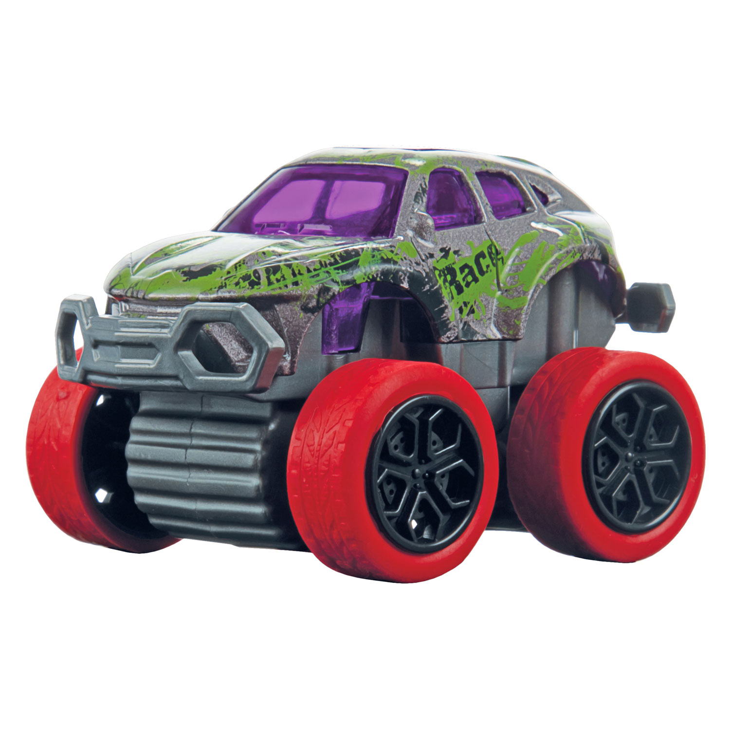 Metal Off Road Auto's, 4st.