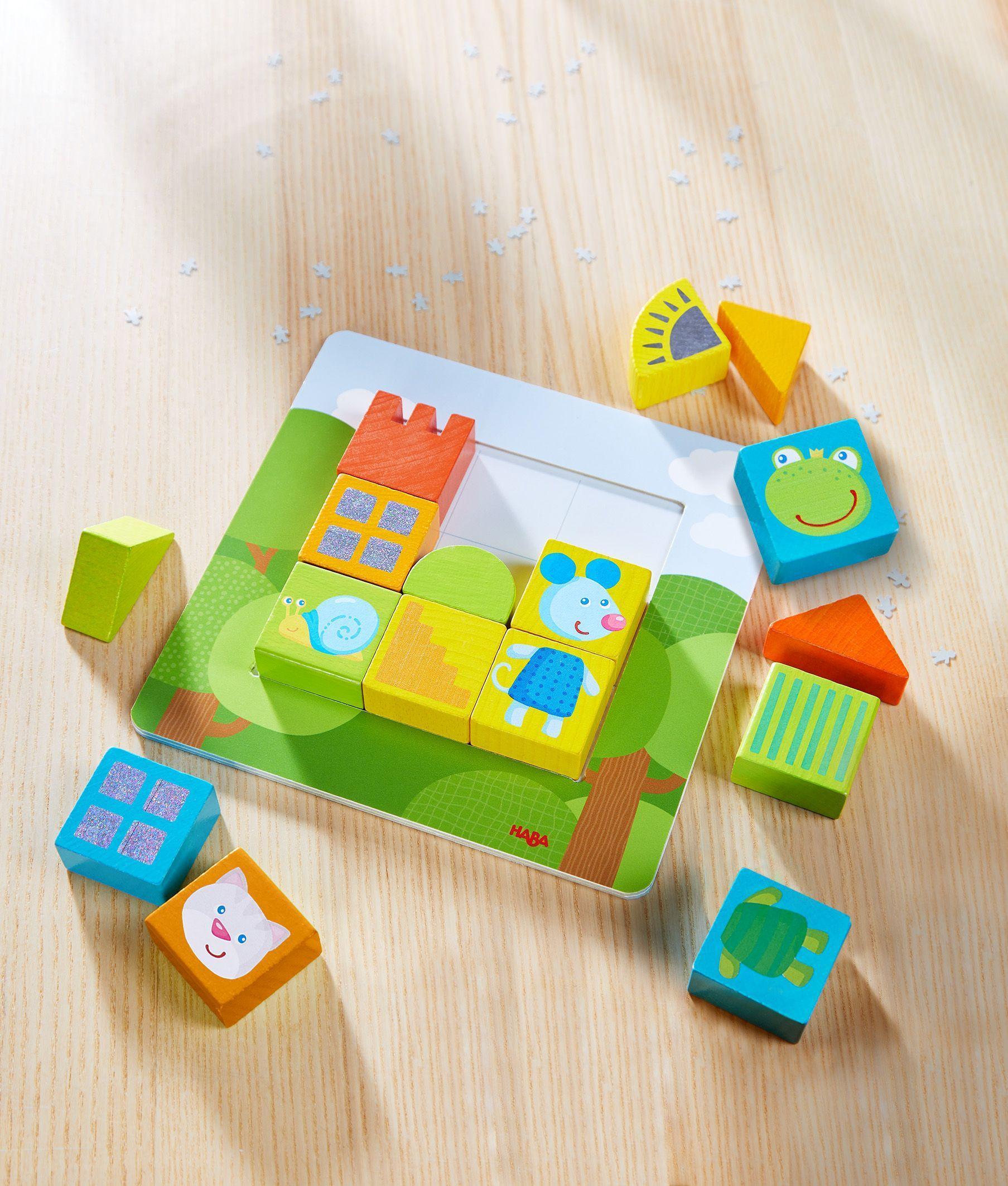 Legespiel Tierisch quadratisch (Kinderspiel)