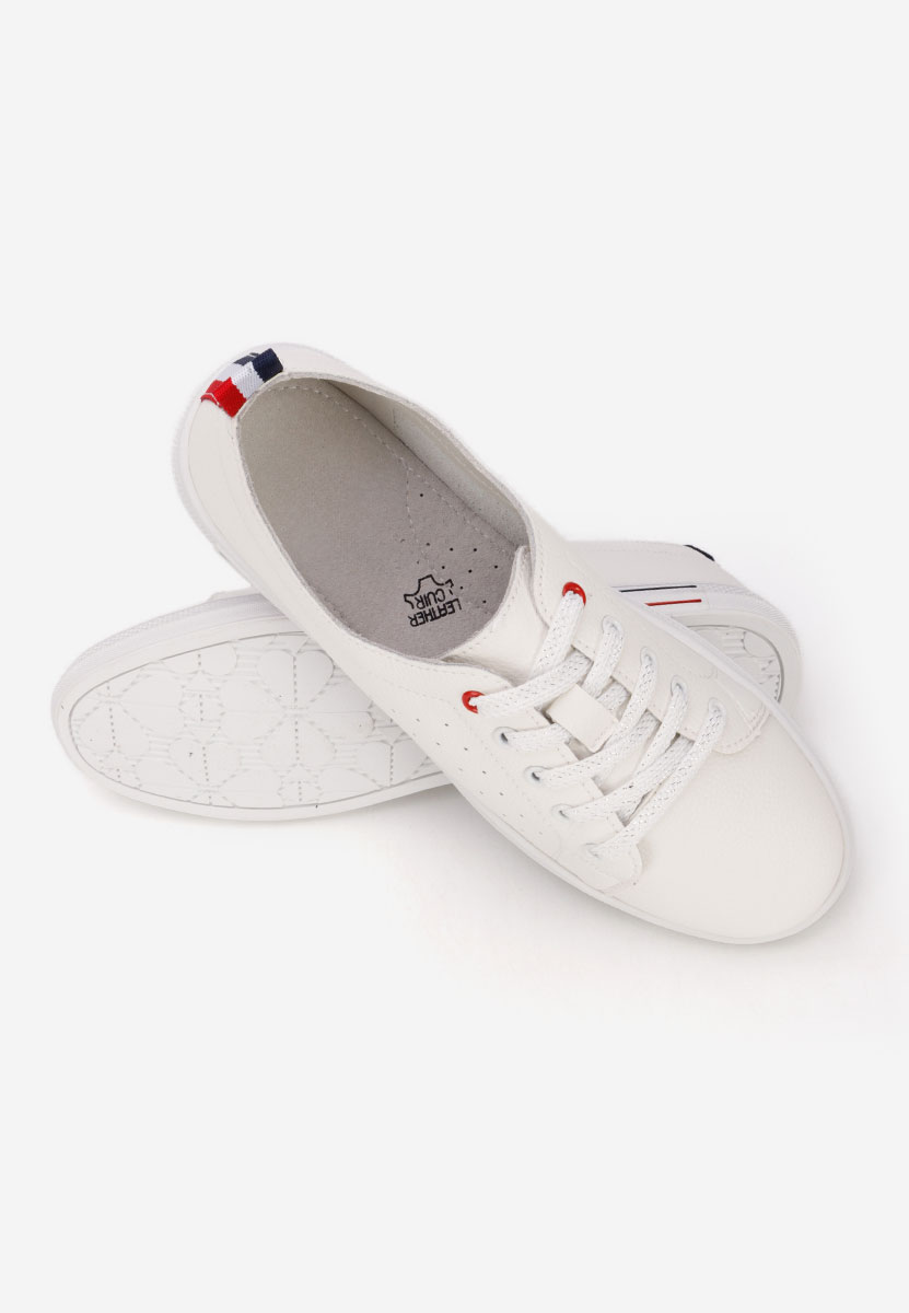 Baskets pour femme blancs Melonia