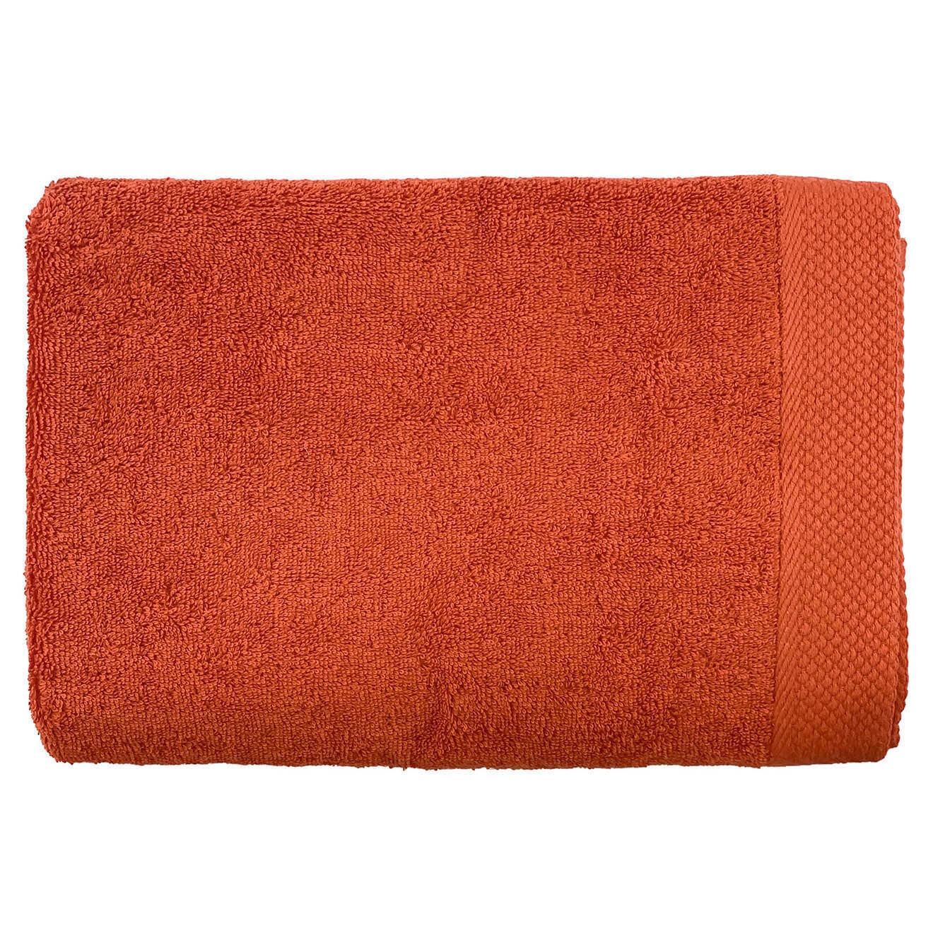 Soft by Perle de Coton Drap de bain coquelicot - 100x150 cm