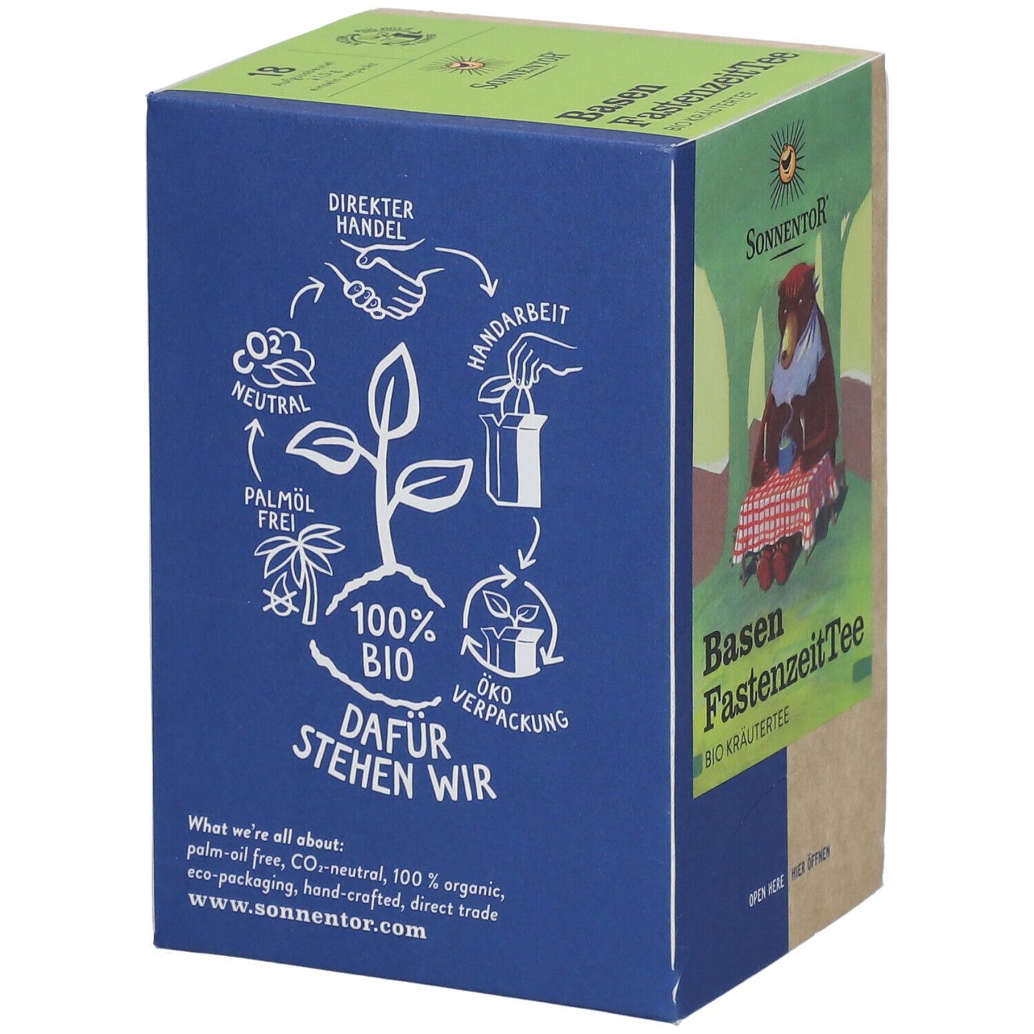 SonnentoR® Basen Fastenzeittee Bio Kräutertee